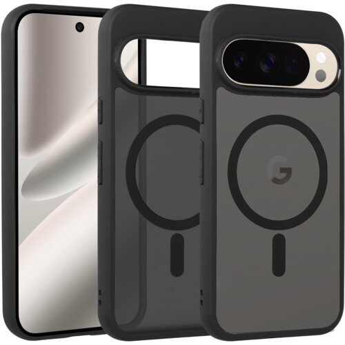 Onasi Silikonski ovitek MagSafe za Pixel 10 Pro XL - prozorno črn Cene