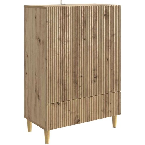  Kreveta Hrast artisan 66 x 34 5 x 95 cm Konstruirano drvo - Hrast artisan Cene