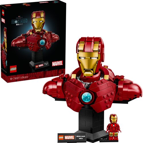 Lego Super Heroes Iron Man MK4 Bust &amp;scaron;tevilka 76327 Slike