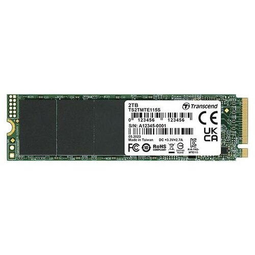 Transcend SSD 2TB M.2 NVMePCIe Gen3 x4,3,200/1,900 MB/s Cijene