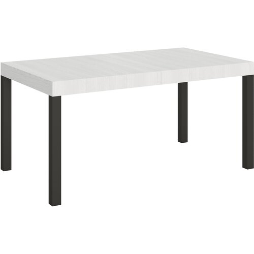 Itamoby &amp;nbsp; Everyday (90x160/264 cm) - bela, barva nog: antracit - raztegljiva jedilna miza, (20842022) Slike