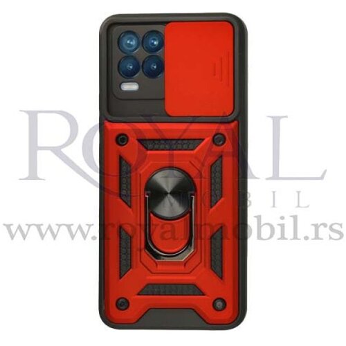  futrola hard protect sa prstenom za xiaomi redmi note 12 crvena Cene