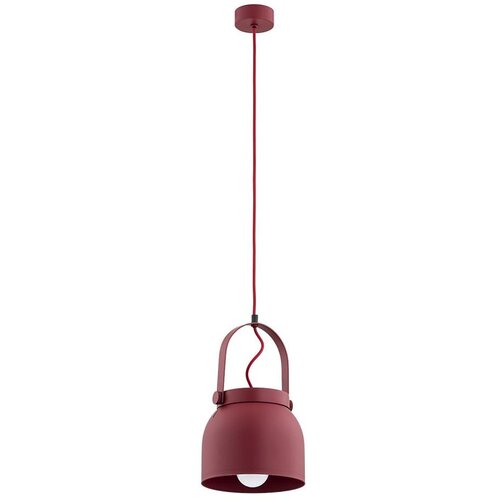  Argon 8282 - Luster na sajli LOGAN 1xE27/15W/230V prečnika 20 cm crvena Cene