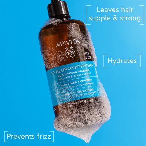 Apivita Hyaluronic Hydra Moisturizing Shampoo hidratantni &amp;scaron;ampon 500 ml Slike