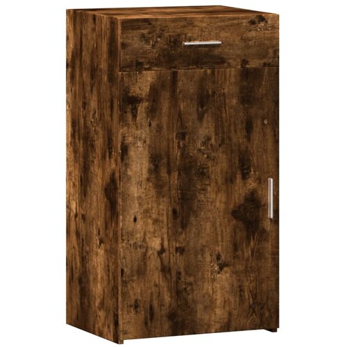 Maison Chic Komoda - Predalnik dimljeni hrast 50x42,5x93 cm inženirski les, (21718147) Slike