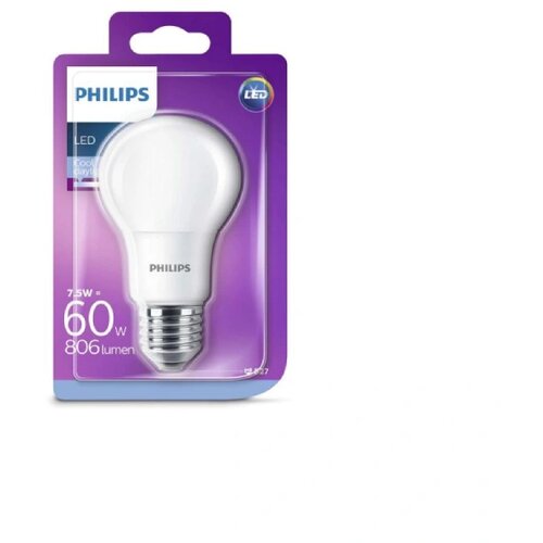 Philips LED Sijalica 8 W (60 W) A60 E27 CDL 230V Mat Cene