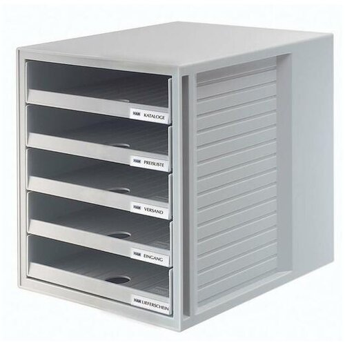 Han predalnik HA140111 system box odprt, siv Slike