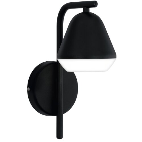 Eglo Palbieta zidna/1, gu10, 1x3w, crno/bela Slike