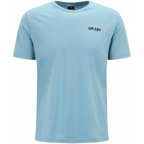 Oakley Tehnička sportska majica 'WYNWOOD' svijetloplava / svijetlozelena / orhideja bijela / crna