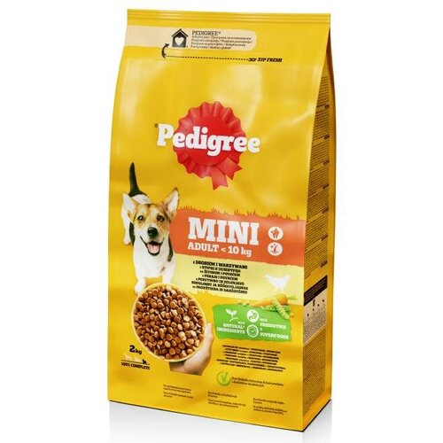 Pedigree Adult Mini živina i povrće 2 kg Cene