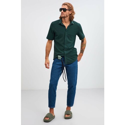 GRIMELANGE Shirt - Green - Regular fit Slike