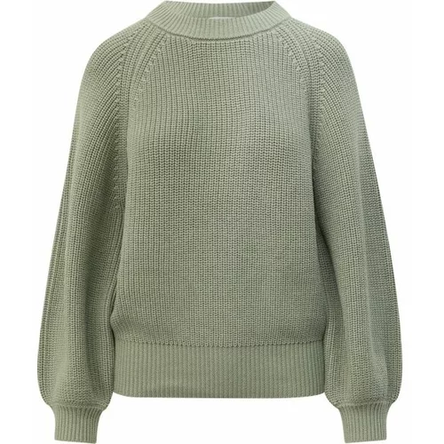 s.Oliver RL KNITTED PULLOVER Ženski džemper, zelena, veličina
