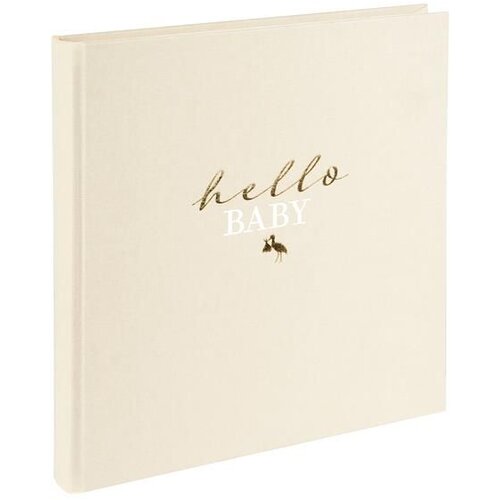  GOLDBUCH foto album Hello Baby bež 30x31 60 bij str Slike