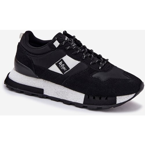 Lee Cooper Warm Men Sneakers On Platform LCJ-25-03-3378M Black Slike