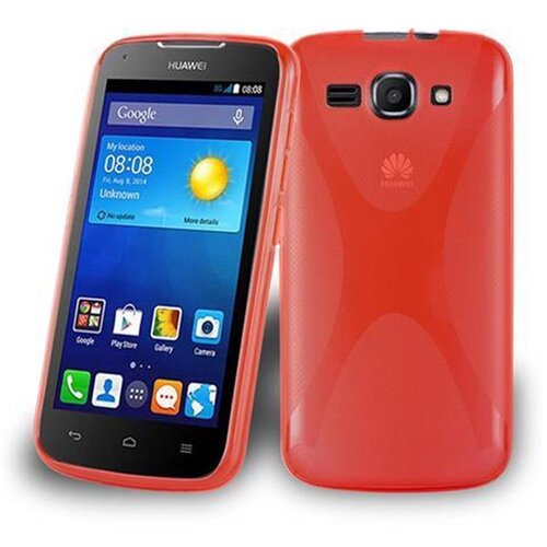  case, združljiv s huawei v candy apple red - zaščitni pokrov iz fleksibilnega silikona tpu, (20603262) Cene