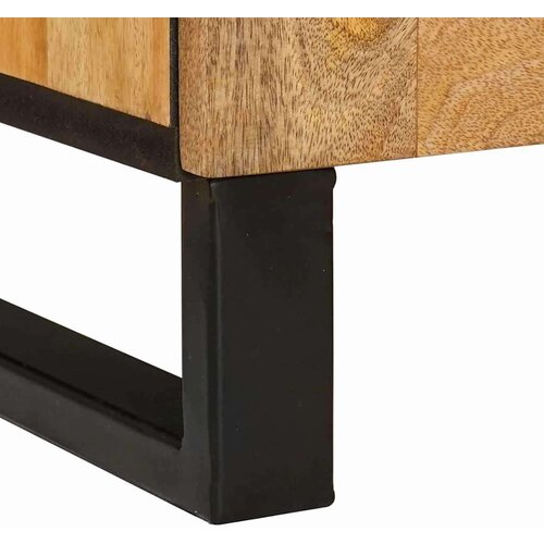  Noćni ormar Prirodna 50 x 33 x 60 cm Čvrsto drvo manga Slike