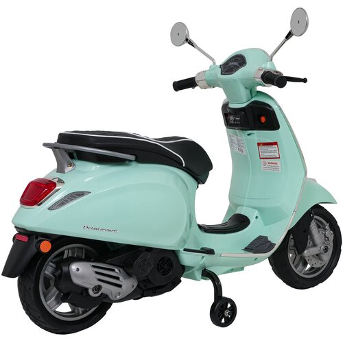  Licencirani motor na akumulator Vespa ROMA - zelena Slike