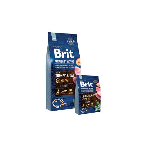 Brit Premium by Nature Light suha hrana za pse, 15 kg Slike