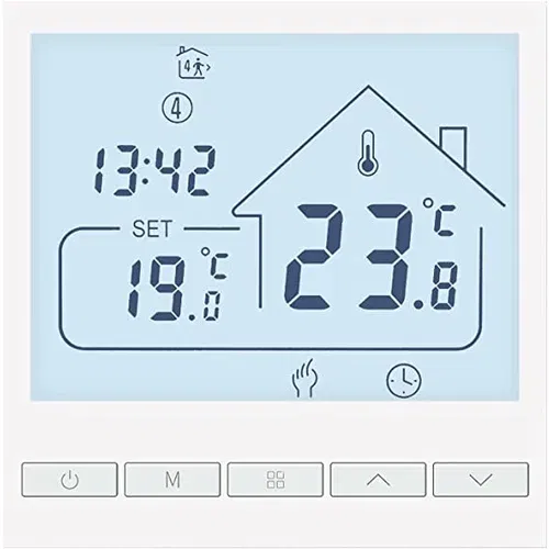 TECHPARTS Digitalni programski termostat TOL47-EP, (21063243)
