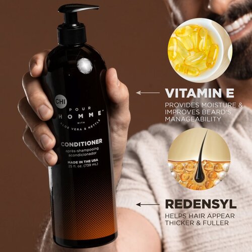 CHI Pour Homme Conditioner vlažilni balzam za mo&amp;scaron;ke 739 ml Slike