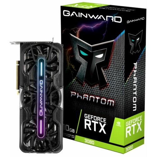 Gainward grafička kartica gwd RTX3080 phantom+ 10GB/GDDR6X/320bit Slike