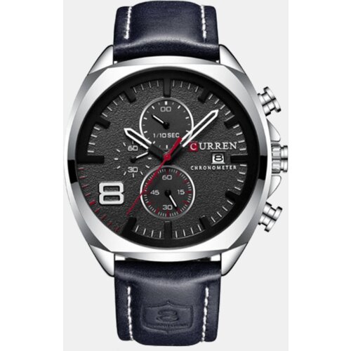 Curren moška analogna ročna ura Chrono 8 črna Cene