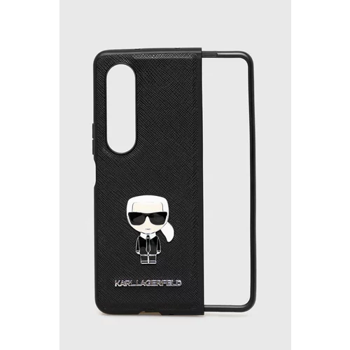 Karl Lagerfeld Etui za telefon Galaxy Z Fold 4 črna barva
