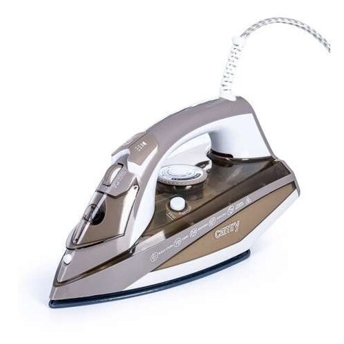 Camry CR 5018 Steam iron Ceramic Ultra Glide Brown,Grey,White 3000 W Cene