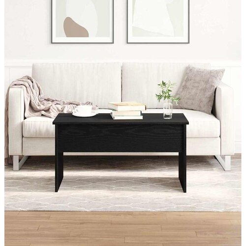  Kava Stol Crni hrast 80 x 50,5 x 41,5 cm Konstruirano drvo Cene