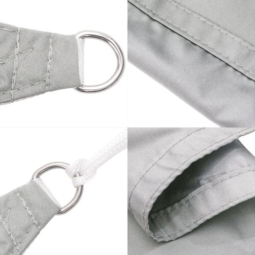  Jedro protiv sunca svjetlosivo 5x2 m od 100% poliestera Oxford Slike