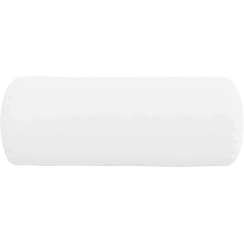 VidaXL valjkasti jastučići 2 pcs bijelo &amp;Oslash; 15 x 40 cm tkanina Slike
