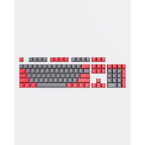 Dark Project - KS-42 PBT Keycaps (ENG/RU/UA | Red/Grey), (20850137)