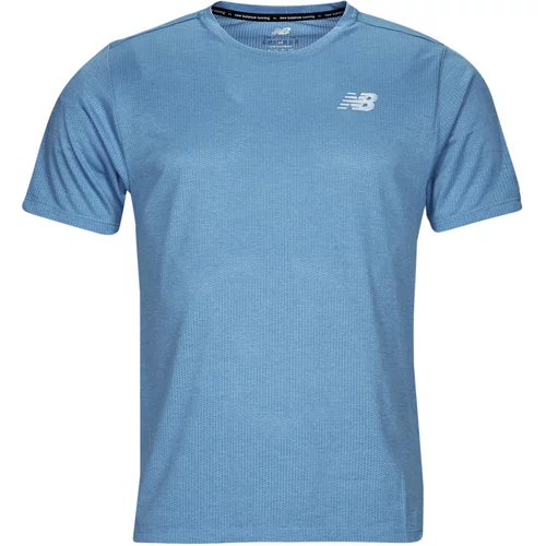 New Balance Majice s kratkimi rokavi Impact Run Short Sleeve Modra