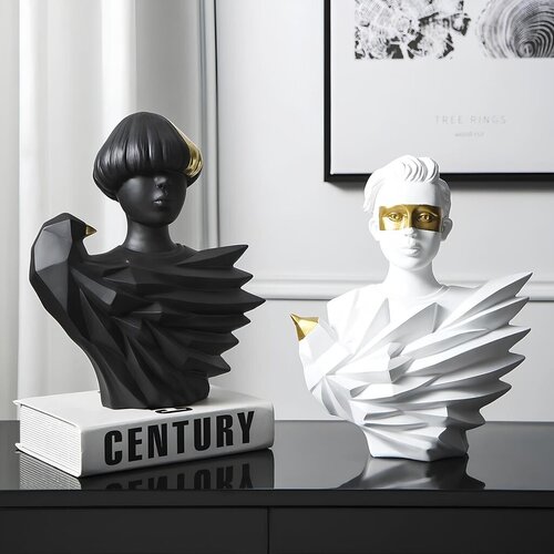 Aberto Design set dekoprativnih figura CY0324, 2 komada Cene