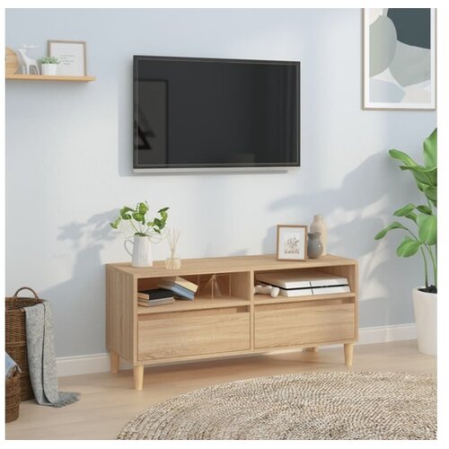  TV ormarić boja hrasta sonome 100x34 5x44 5cm konstruirano drvo Cijene