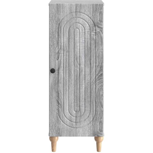  Kreveta Siva sonoma 33 x 34,5 x 90 cm Konstruirano drvo Slike