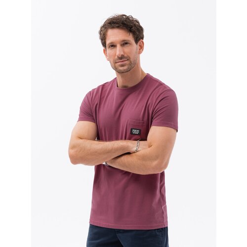 Ombre Men's cotton t-shirt with pocket Cene