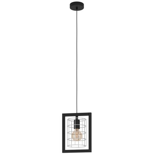 Eglo Viseća lampa JUBILY E27 22 cm crna/pocinkovana 43662 Cene