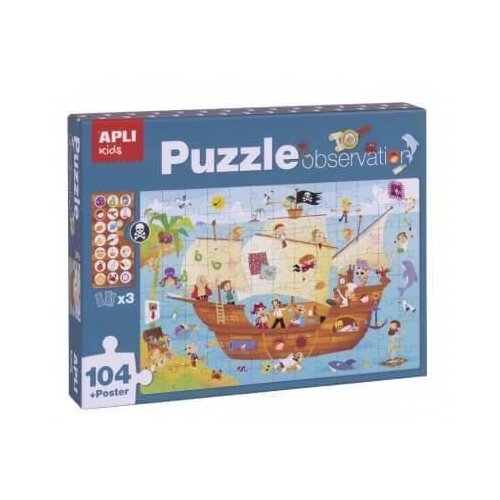 Apli Puzle observation pirate ship 17917 Slike