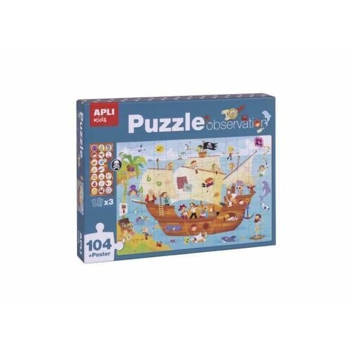 Apli puzzle - Piratski brod 17917 Cene