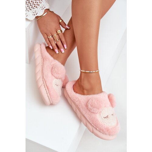 Boto FK1 Warm Fur Slippers Women&amp;#039;s Pink Jozelinetta Slike