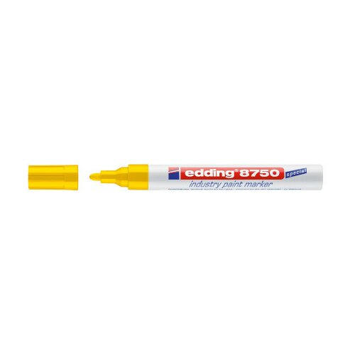 Edding industrijski paint marker E-8750 2-4mm žuta ( 08M8750G ) Slike