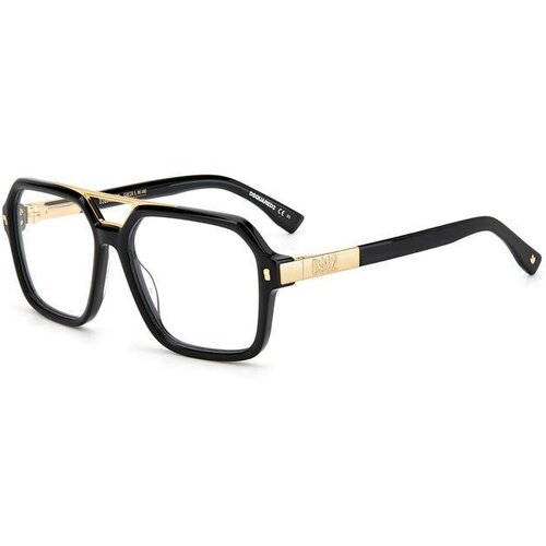 Dsquared2 D20035 2M2 ONE SIZE (55) Črna/Kristalna Cene