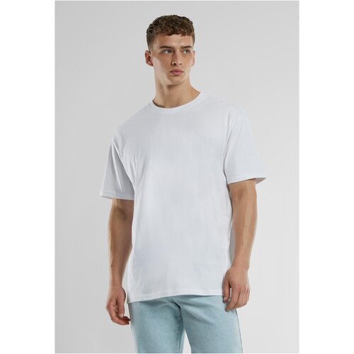 Urban Classics Men's T-shirt UC Signature Logo white Cene