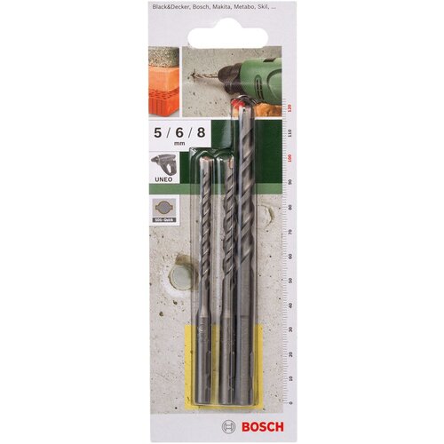 Bosch SVEDER ZA KAMEN DIN 8039 3-DELNI KOMPLET SVEDROV SDS-QUICK 5/6/8 MM Cene