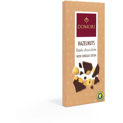 Domori Hazelnuts &amp;amp; Dark Chocolate Slike