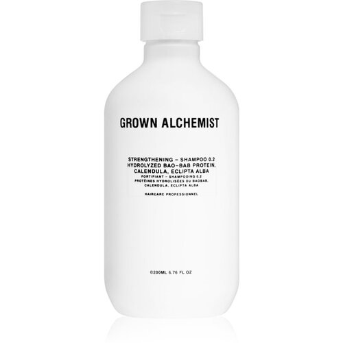 Grown Alchemist Strengthening Shampoo 0.2 &amp;scaron;ampon za učvr&amp;scaron;ćivanje za o&amp;scaron;tećenu kosu 200 ml Slike