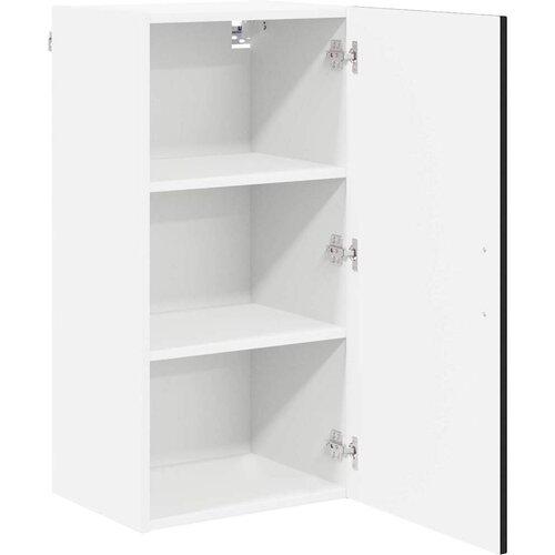  Ormar za Zid Lucca Crna 40 x 31 x 80 cm Konstruirano drvo Slike
