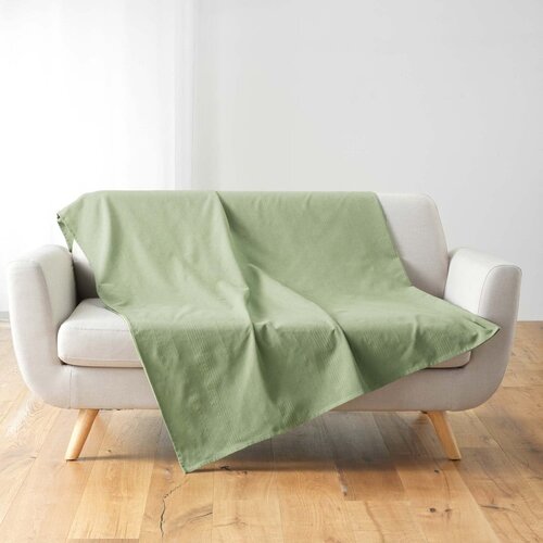 Douceur d intérieur Zeleno pregrinjalo 180x220 cm Lucile – Cene