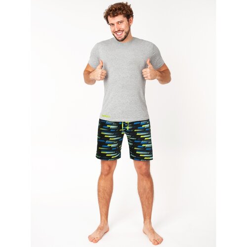 Yoclub Man&amp;#039;s Men&amp;#039;s Short Cotton Pyjamas PIA-0030F-A110 Slike